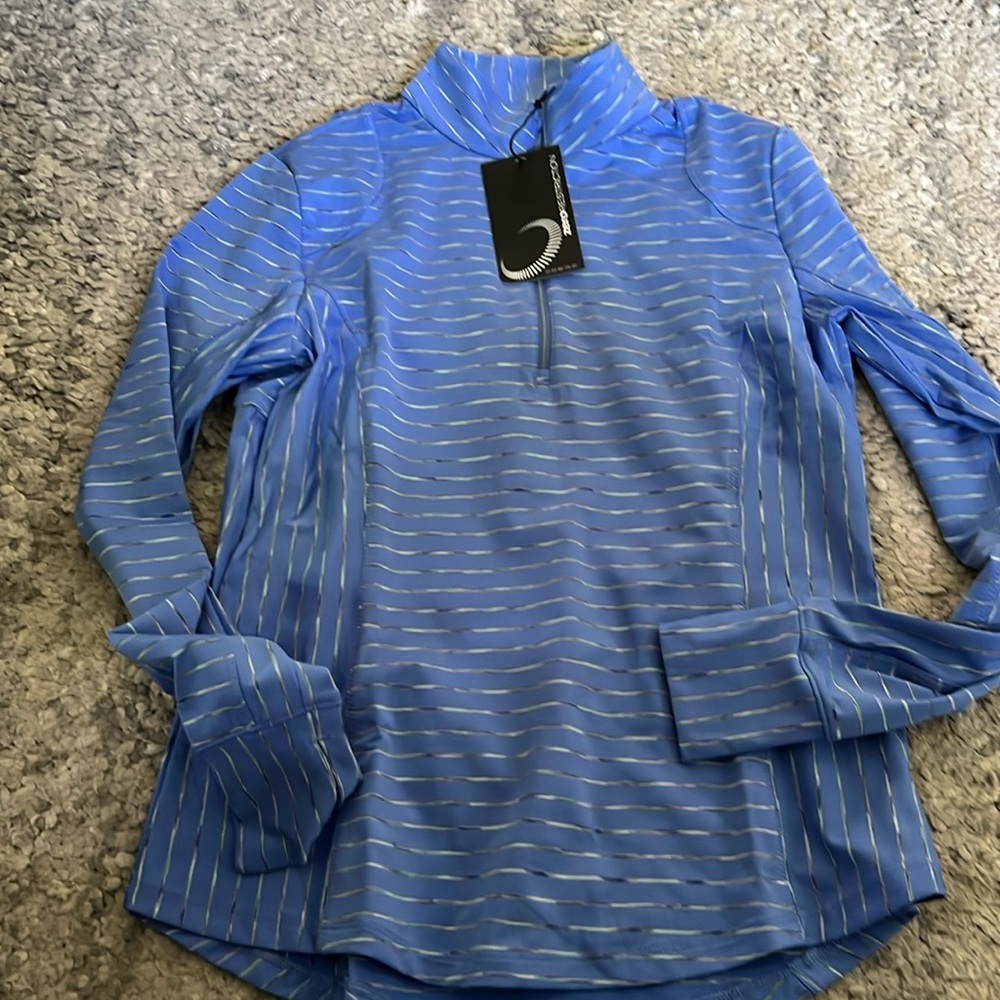 NWT Zero Gravity 1/4 zip mock size S
